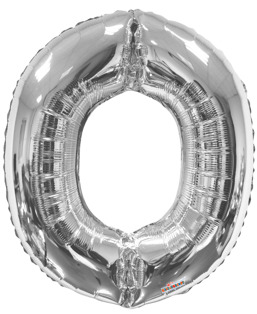 Number 0 Silver 34"