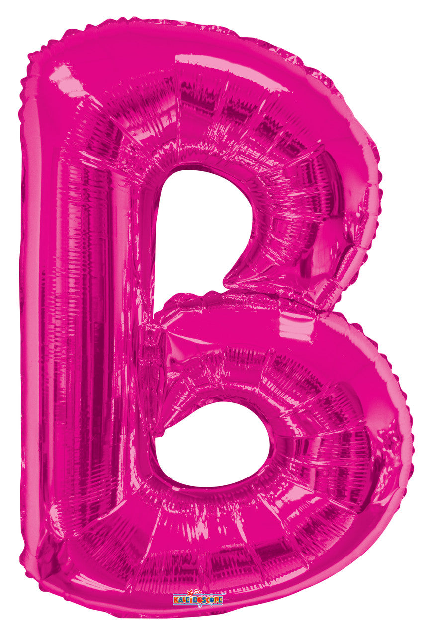 Letter B Magenta 34"