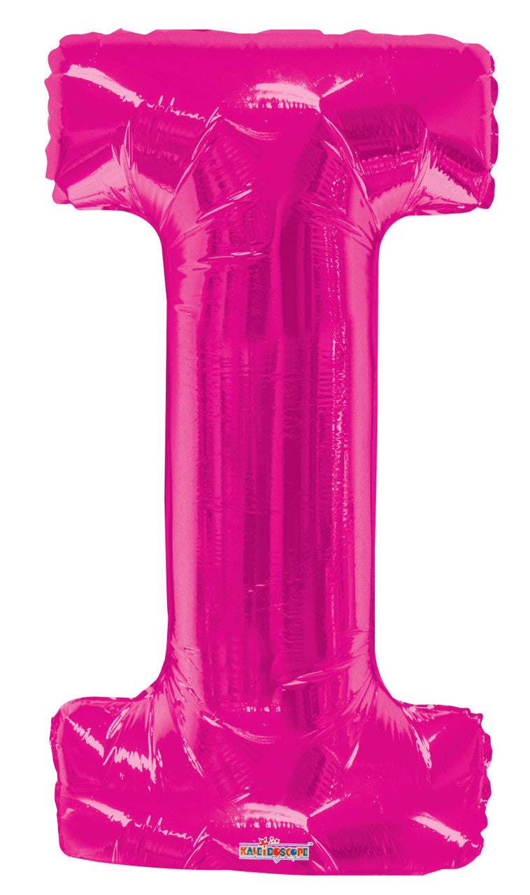Letter I Magenta 34"