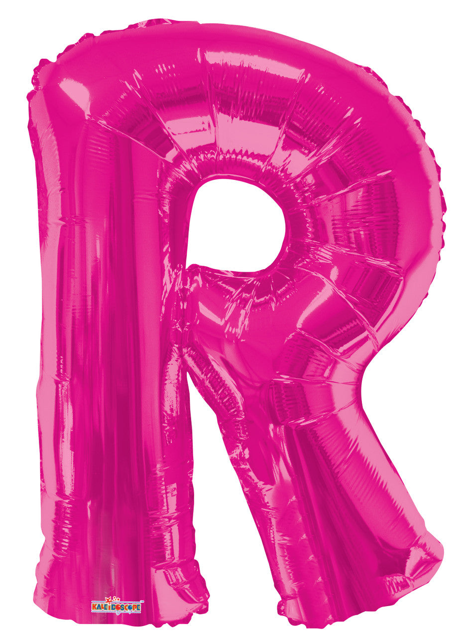 Letter R Magenta 34"
