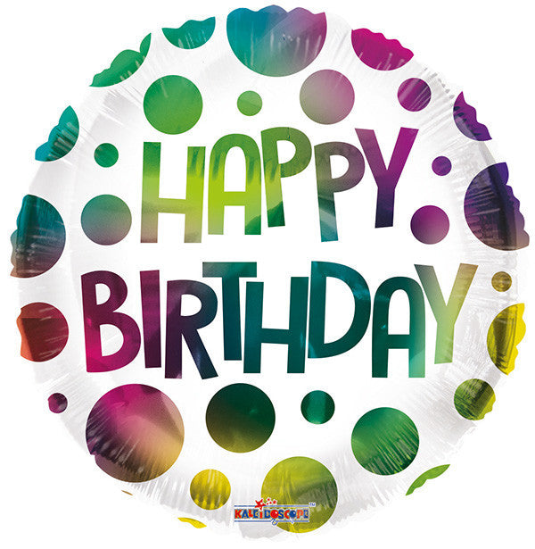 Happy Birthday Dots 18"