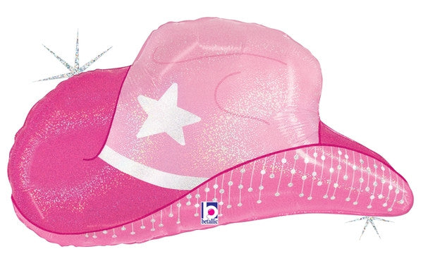 Western Cowboy Cowgirl Hat Pink 26"