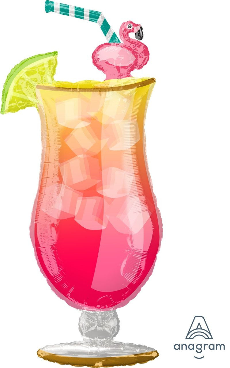 Tropical Drink Let's Flamingle 41"