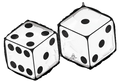 Dice Feeling Lucky 30"