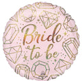 Bride To Be Diamonds 18"