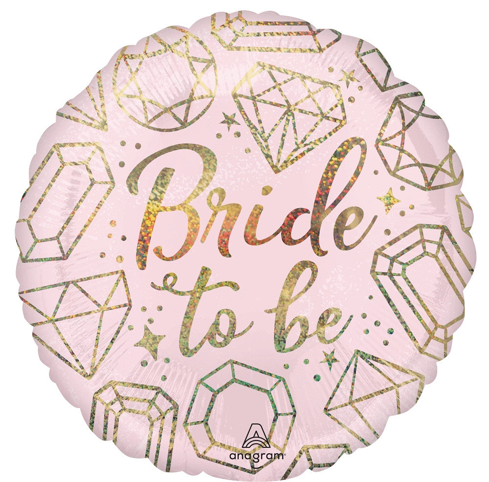 Bride To Be Diamonds 18"