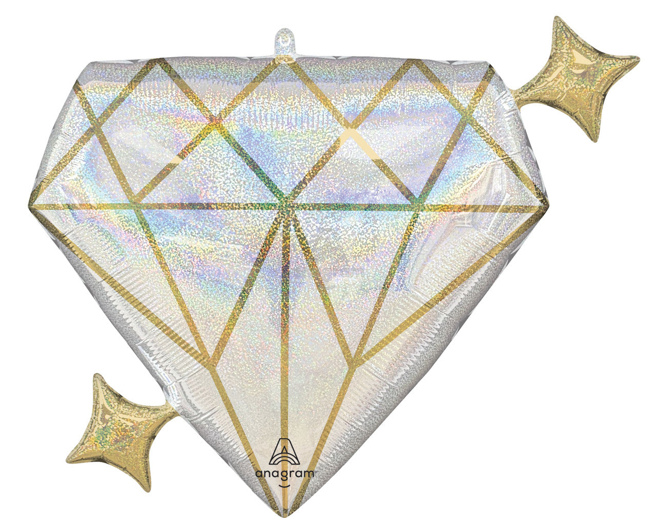 Bride To Be Diamond Holographic 27"