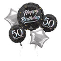 Bouquet Happy Birthday Sparkling 50th