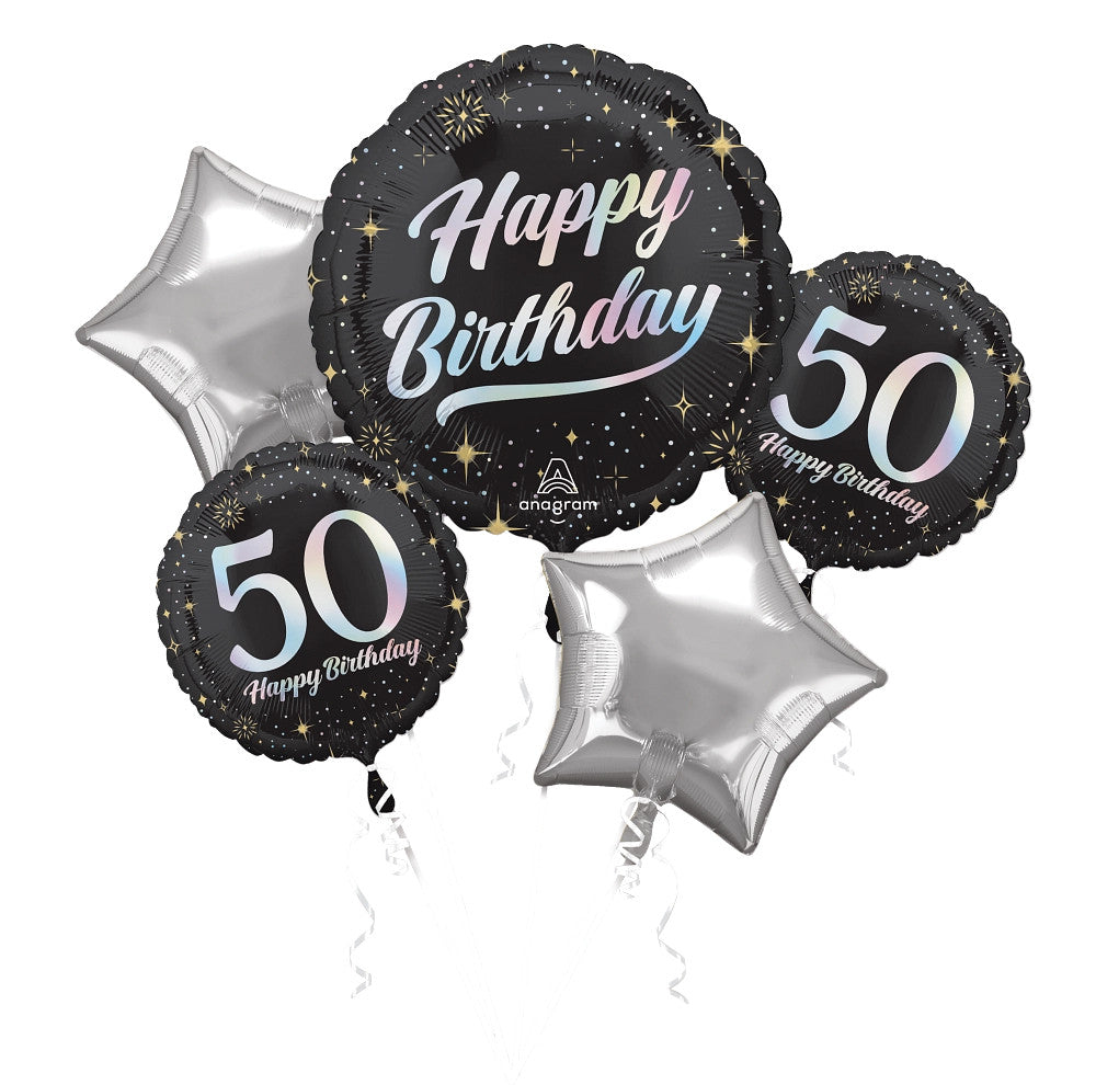 Bouquet Happy Birthday Sparkling 50th
