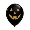 Jack-O-Lantern Face Black