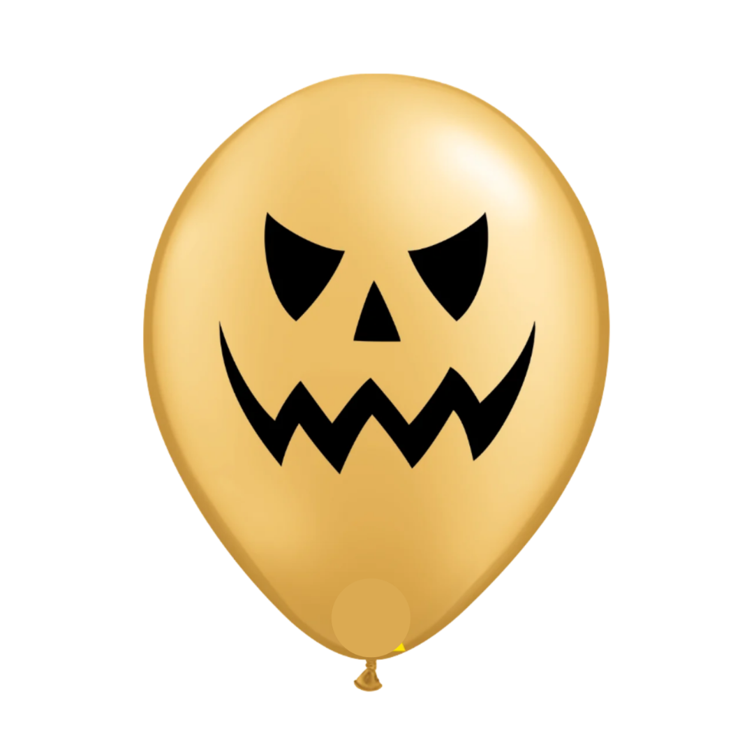 Jack-O-Latern Face Gold