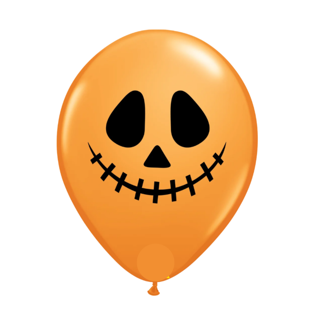 Jack-O-Lantern Face Orange