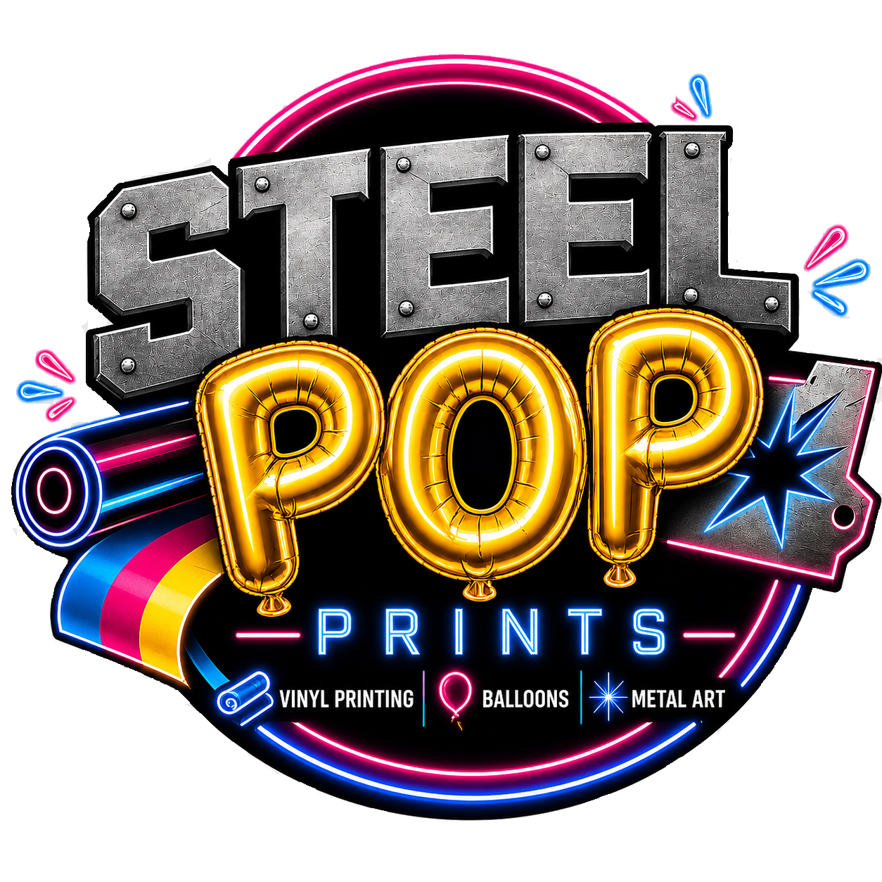 Steel Pop Prints