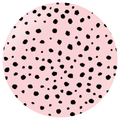 Safari Cheetah Macaron Pink w/Black