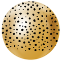 Safari Cheetah Mirror Gold w/Black