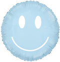 Blue Smiley Face 30"