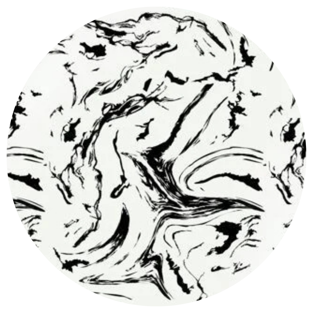 Space Nebula White w/Black